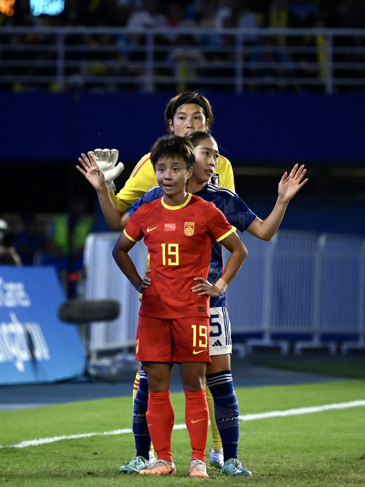 杭州亚运会足球女子组半决赛,中国队不敌日本队(22)