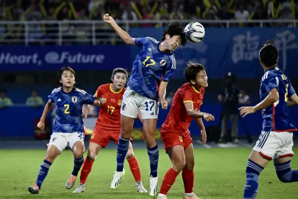 杭州亚运会足球女子组半决赛,中国队不敌日本队(13)